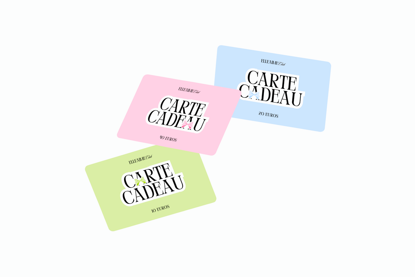 Carte cadeau ELLE AIME CLUB